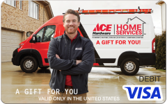 Ace Hardware Home Services Visa® Gift Card